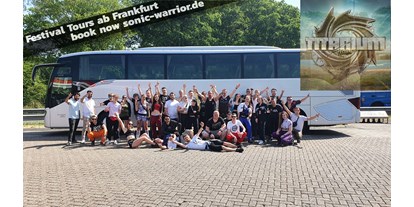 Frankfurt regional einkaufen - Transport und Verkehr: Personenbeförderung - Deutschland - Bus Tour zum Titanium Open Air Festival nach Holland ab Frankfurt am Main Hauptbahnhof - Sonic-Warrior