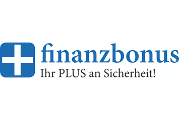 Frankfurt regionale Produkte: LOGO - +finanzbonus Versicherungs- und Finanzmakler