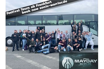 Frankfurt regionale Produkte: Bus Tour zur Mayday ab Frankfurt am Main Hauptbahnhof - Sonic-Warrior